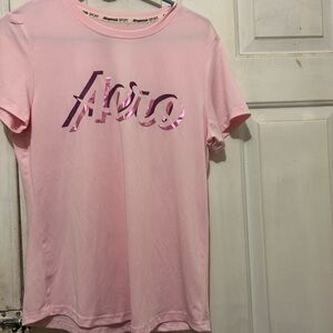 Aeropostale Sport Light Pink Tee